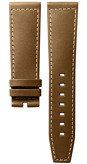 Paski i części Pasek Skórzany Longines Jasnobrązowy 22mm Spirit 42mm L682159902