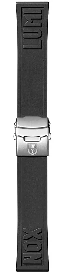 Paski i części Pasek Luminox Gumowy Czarny 24mm XL FPX240621QK