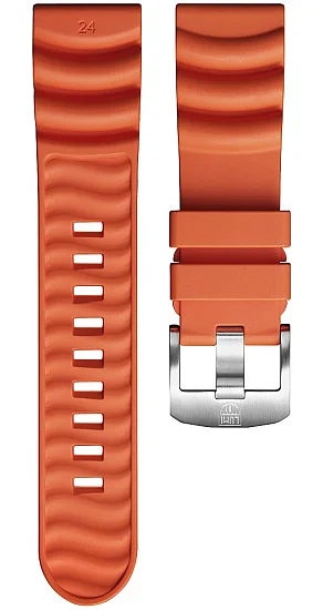 Paski i części Pasek Luminox Gumowy Pomarańczowy 24mm Survival Sea Series 3720 FPX240535QK