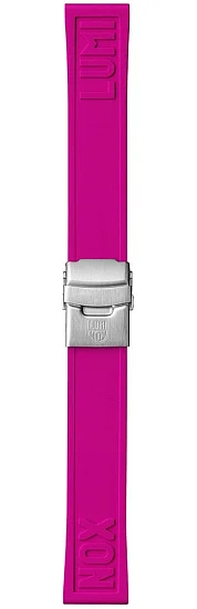 Paski i części Pasek Luminox Gumowy Różowy 22mm FPX220534QK