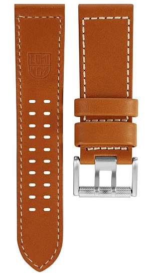 Paski i części Pasek Luminox Skórzany Brązowy 26mm Atacama FEX192073QK