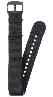 Paski i części Pasek Materiałowy Certina NATO Czarny 21mm DS Action Diver C604023343