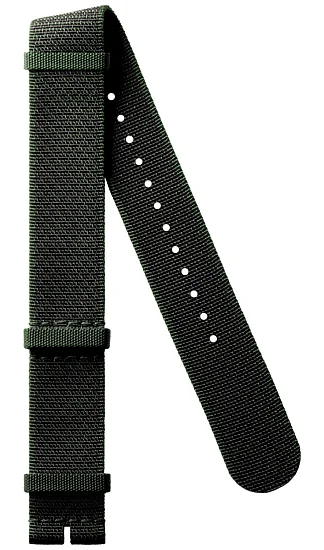 Paski i części Pasek Materiałowy Longines NATO Zielony 215mm HydroConquest 39/42 L682168507
