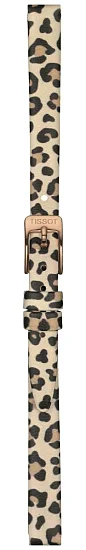Paski i części Pasek Materiałowy Tissot Brązowy 9mm Lovely T600047022