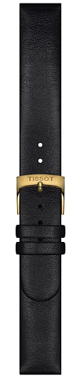 Paski i części Pasek Materiałowy Tissot Czarny 16mm Memphis T604045960