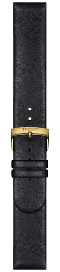Paski i części Pasek Materiałowy Tissot Czarny 20mm Memphis T604046467