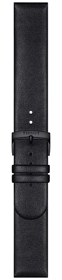 Paski i części Pasek Materiałowy Tissot Czarny 20mm Memphis T604046473