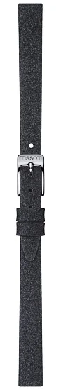 Paski i części Pasek Materiałowy Tissot Czarny 9mm Lovely T604048076