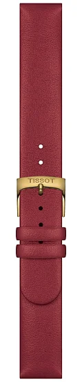 Paski i części Pasek Materiałowy Tissot Czerwony 16mm Memphis T604045961