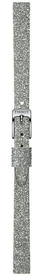 Paski i części Pasek Materiałowy Tissot Szary 9mm Lovely T604048081