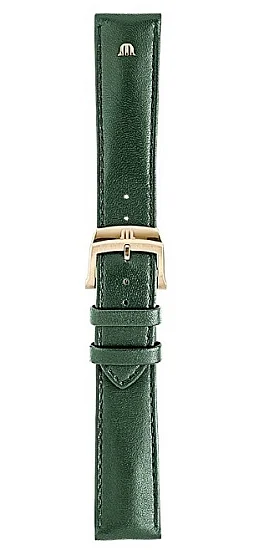 Paski i części Pasek Maurice Lacroix Eliros 20mm Skórzany Zielony EL1098, EL1118, EL1108 ML740-005142