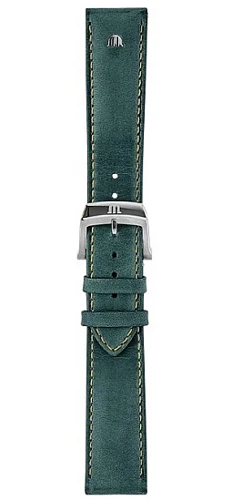 Paski i części Pasek Maurice Lacroix Eliros 20mm Skórzany Zielony EL1098, EL1118, EL1108 ML740-005140