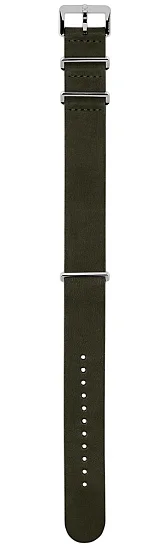 Paski i części Pasek Skórzany Rado NATO Zielony 21mm Captain Cook 42 R070913301