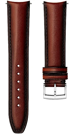 Paski i części Pasek Skórzany Baume & Mercier Brązowy 20mm Clifton BMMXE0N05M
