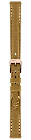 Paski i części Pasek Skórzany Brązowy Tissot 12mm SRV T600051148
