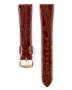 Zdjęcie 2 Paski i części Pasek Skórzany Egzotyczny Hirsch Genuine Croco Krokodyl M Złotobrązowy 18900870