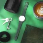 Zdjęcie 8 Paski i części Pasek Skórzany Hirsch Bologna M Zielony 01802140