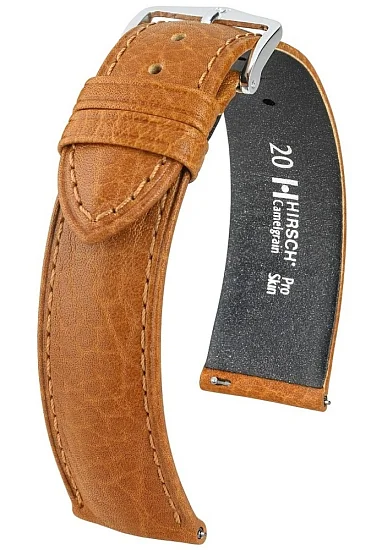 Paski i części Pasek Skórzany Hirsch Camelgrain XL Miodowy 01009210