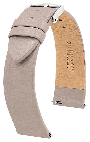 Paski i części Pasek Skórzany Hirsch Cashmere M Szary Matowy 03902195