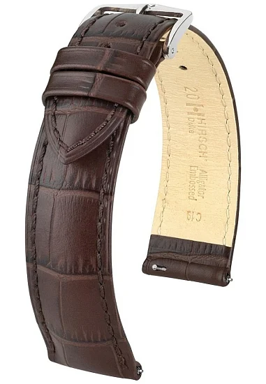 Paski i części Pasek Skórzany Hirsch Duke XL Brązowy 01028210