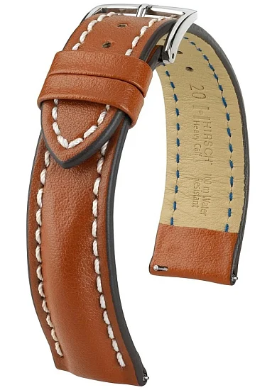 Paski i części Pasek Skórzany Hirsch Heavy Calf L Złotobrązowy 01475070