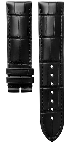 Paski i części Pasek Skórzany Longines Aligator Czarny XS 21mm Flagship L682160064