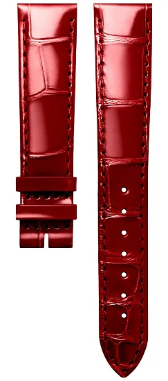 Paski i części Pasek Skórzany Longines Aligator Czerwony 16mm Mini DolceVita 215 L682169835