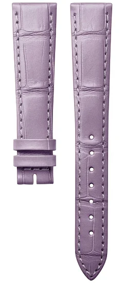 Paski i części Pasek Skórzany Longines Aligator Fioletowy XS 17mm DolceVita Lady 23 L682167724