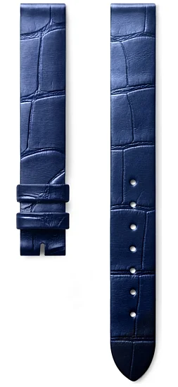 Paski i części Pasek Skórzany Longines Aligator Niebieski 13mm La Grande Classique Lady 24 L682168797