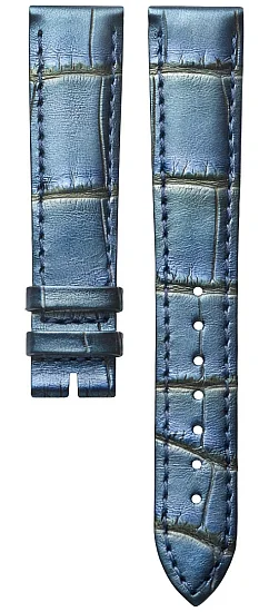 Paski i części Pasek Skórzany Longines Aligator Niebieski XS 16mm Mini DolceVita 215 L682170882