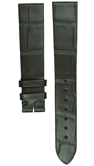 Paski i części Pasek Skórzany Longines Aligator Zielony 16mm La Grande Classique L682165573