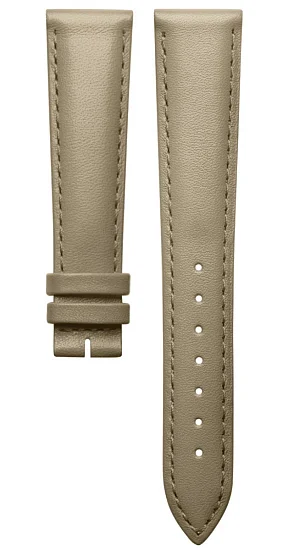 Paski i części Pasek Skórzany Longines Beżowy 17mm DolceVita L682159497