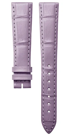 Paski i części Pasek Skórzany Longines Liliowy XS 17mm DolceVita L682167724