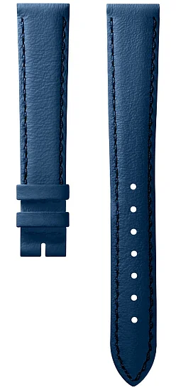 Paski i części Pasek Skórzany Longines Niebieski 14mm Elegant Collection Lady 30 L682171128