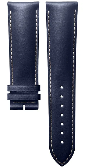 Paski i części Pasek Skórzany Longines Niebieski XS 22mm Conquest L682159965