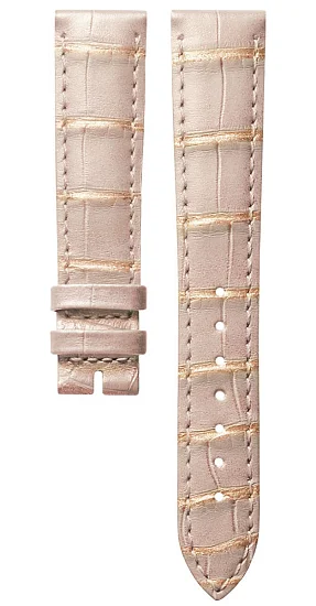 Paski i części Pasek Skórzany Longines Różowy 16mm Mini DolceVita L682170720