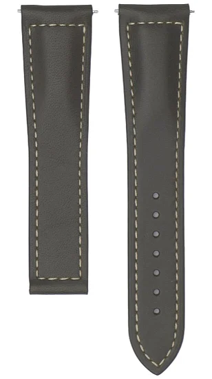Paski i części Pasek Skórzany Longines Ciemnozielony 22mm Spirit Pilot Flyback Column-Wheel 42 L682171167