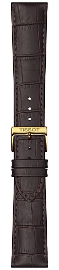 Paski i części Pasek Skórzany Tissot Brązowy 22mm Classic Dream T600045524
