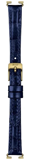 Paski i części Pasek Skórzany Tissot Niebieski 12mm Porto T600046154