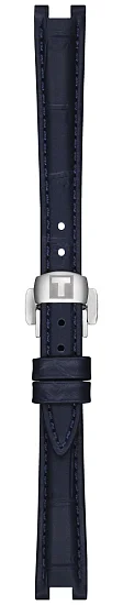 Paski i części Pasek Skórzany Tissot Aligator Niebieski Desir z Zapięciem Motylkowym T600050194