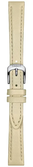 Paski i części Pasek Skórzany Tissot Beżowy 14mm Classic Dream T600047100