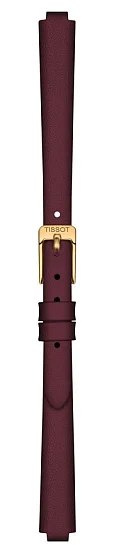 Paski i części Pasek Skórzany Tissot Bordowy T600051846