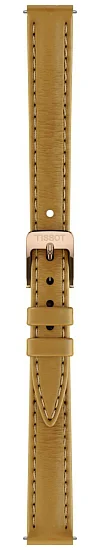 Paski i części Pasek Skórzany Tissot Brązowy 12mm SRV T600051148
