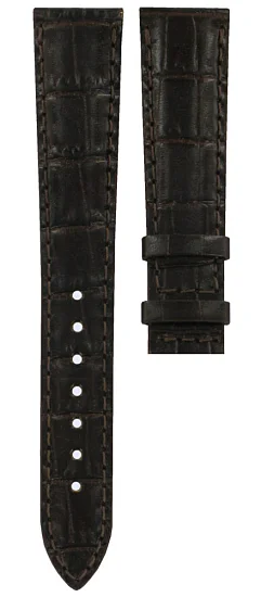 Paski i części Pasek Skórzany Tissot Brązowy 17mm PRC100 T610027739