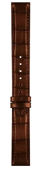 Paski i części Pasek Skórzany Tissot Brązowy 19mm Le Locle T610047476