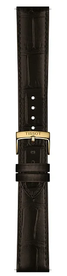 Paski i części Pasek Skórzany Tissot Brązowy 20mm Classic Dream T600051594