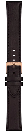 Paski i części Pasek Skórzany Tissot Brązowy 20mm Everytime T600047944