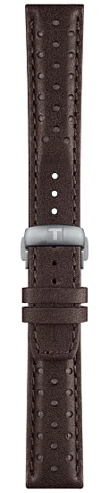 Paski i części Pasek Skórzany Tissot Brązowy 20mm PRS 516 z Zapięciem Motylkowym T600046559