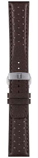 Paski i części Pasek Skórzany Tissot Brązowy 22mm PR 516 T600046348