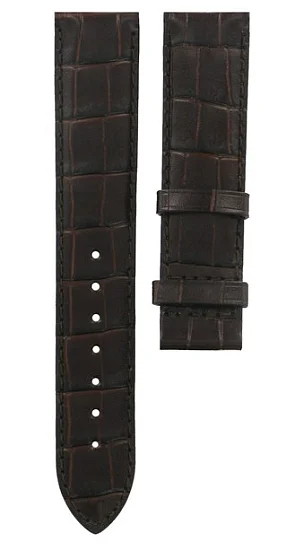 Paski i części Pasek Skórzany Tissot Brązowy XL 19mm Le Locle T610014578